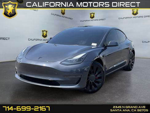 Used 2022 Tesla Model 3 Performance AWD/4WD image 1