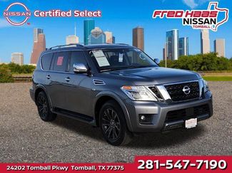 Certified 2020 Nissan Armada Platinum w/ Captain's Chairs Package 360° Tour