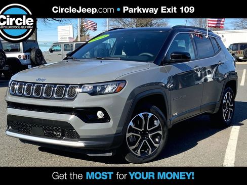 Certified 2024 Jeep Compass Limited w/ Sun and Sound Group image 1