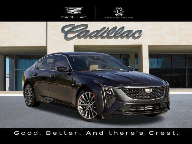 Certified 2025 Cadillac CT5 Premium Luxury w/ Sun And Sound Package RWD image 2