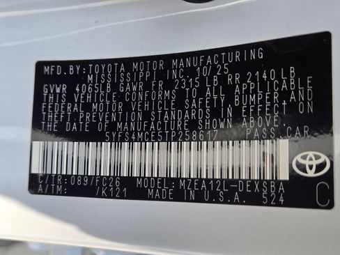 Used 2026 Toyota Corolla SE FWD image 31