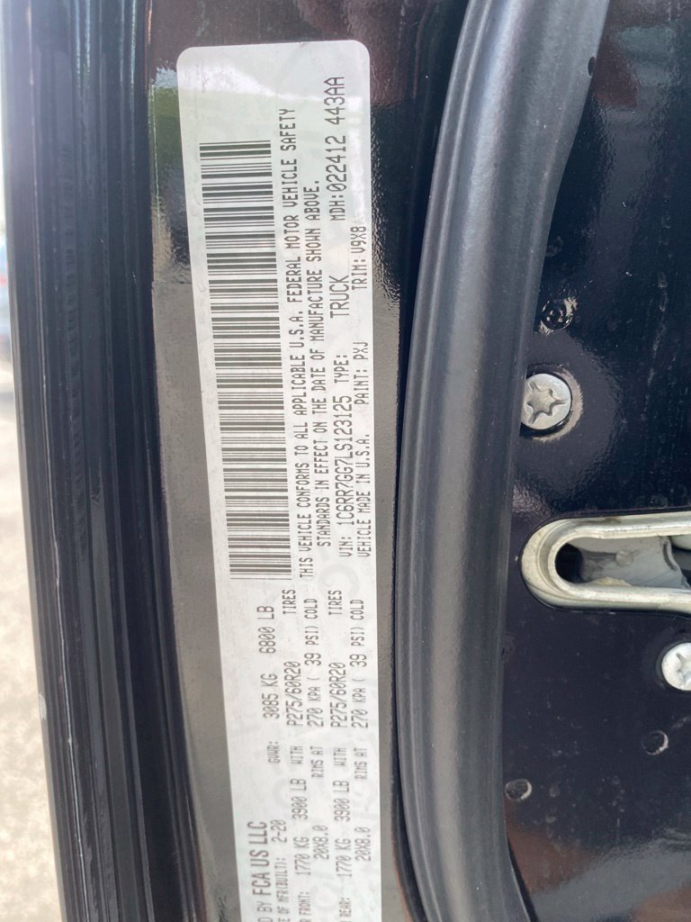 Certified 2020 RAM 1500 Warlock w/ Electronics Group AWD/4WD image 19