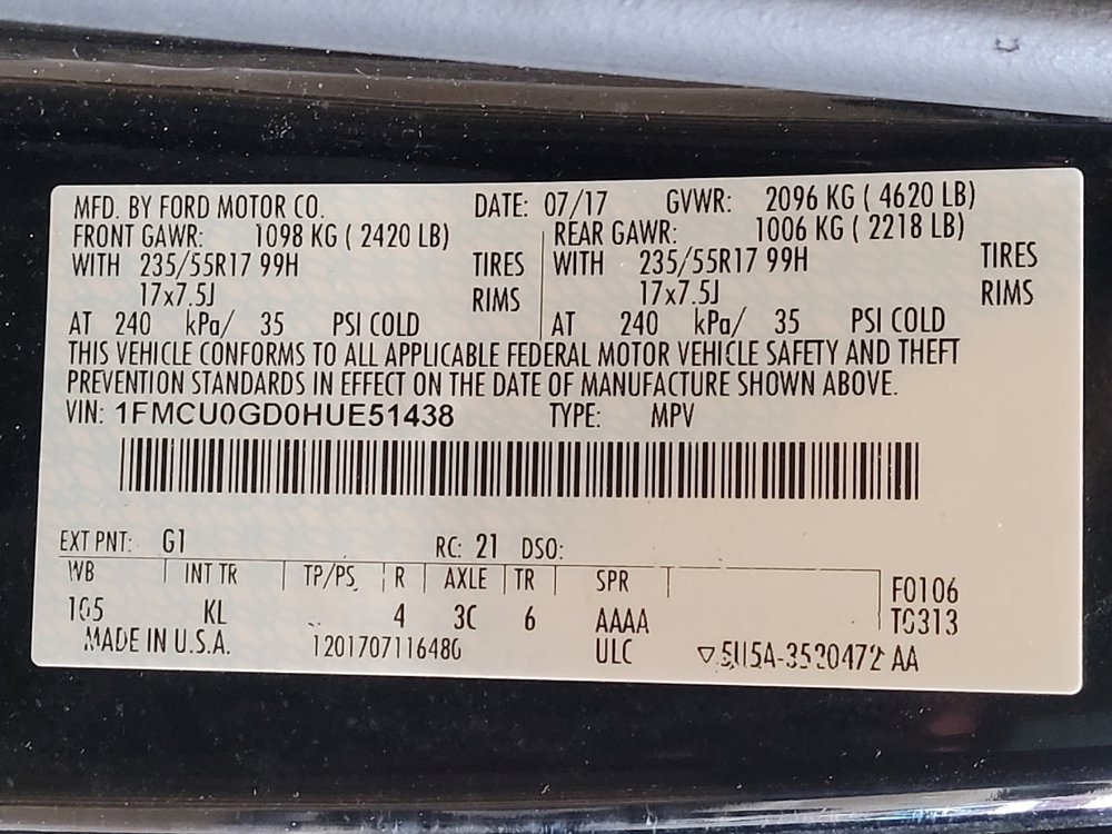 Used 2017 Ford Escape SE FWD image 33