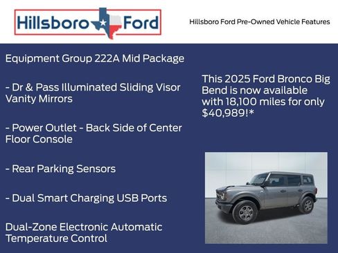 Used 2025 Ford Bronco Big Bend AWD/4WD image 6