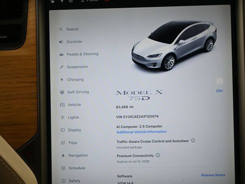 Used 2018 Tesla Model X 75D AWD/4WD image 15