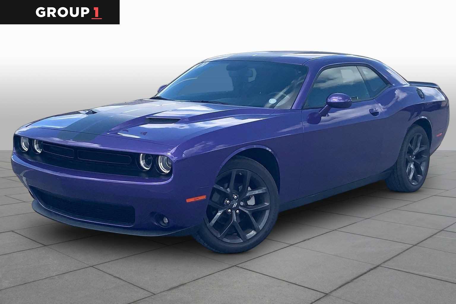 Used 2023 Dodge Challenger SXT w/ Blacktop Package RWD image 1