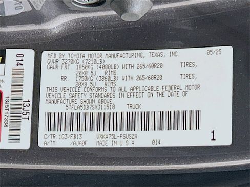 New 2025 Toyota Tundra SR5 image 28