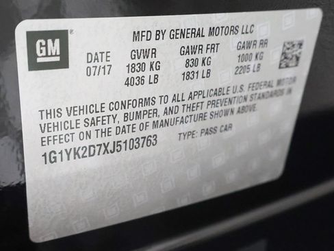 Used 2018 Chevrolet Corvette Stingray Coupe RWD image 43