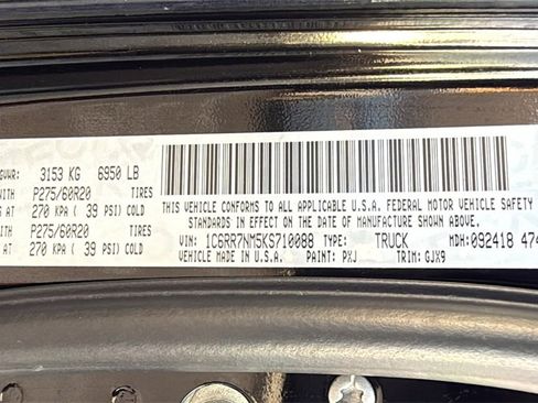 Used 2019 RAM 1500 Laramie w/ Convenience Group image 33