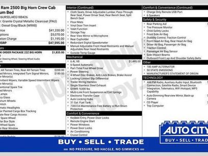 Used 2014 RAM 2500 Big Horn