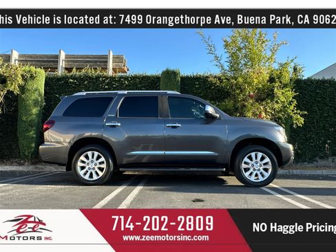 Used 2019 Toyota Sequoia Platinum w/ Carpet Mat Package (TMS) AWD/4WD image 6