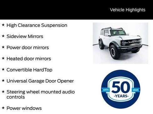 Certified 2023 Ford Bronco Outer Banks w/ Sasquatch Package AWD/4WD image 26