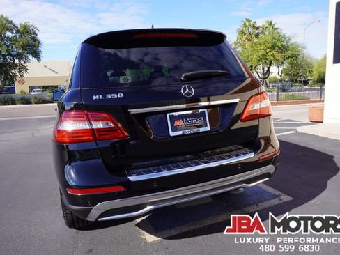 Used 2014 Mercedes-Benz ML 350 ML Class 350 SUV Rear DVD image 28