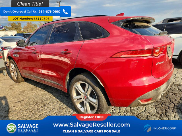 Used 2017 Jaguar F-PACE R-Sport AWD/4WD image 3