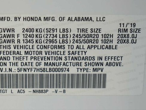 Used 2020 Honda Passport EX-L image 30