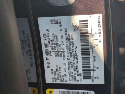 Used 2021 Ford Bronco Sport Outer Banks image 34