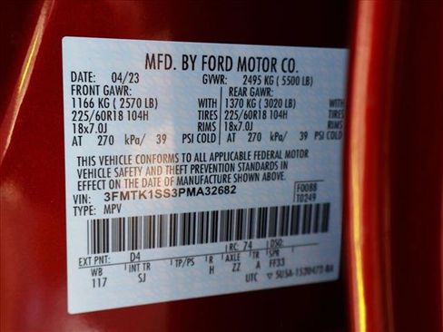 Certified 2023 Ford Mustang Mach-E Select AWD/4WD image 30