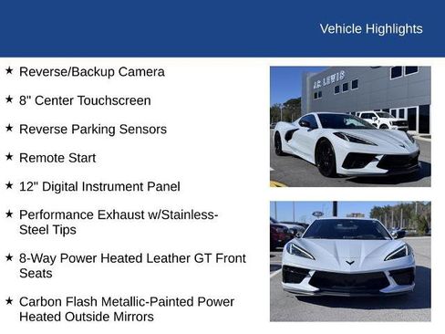 Used 2024 Chevrolet Corvette Stingray Coupe w/ 1LT image 21