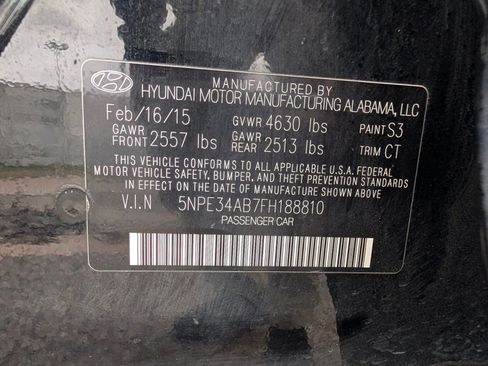 Used 2015 Hyundai Sonata Sport 2.0T FWD image 40