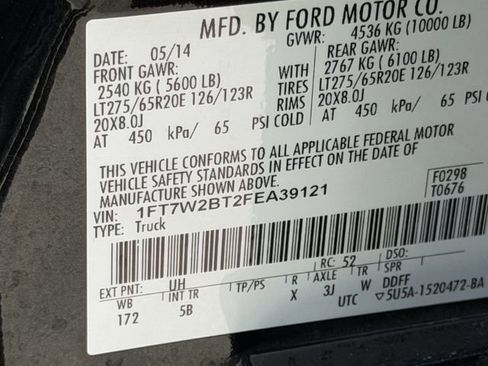 Used 2015 Ford F250 Lariat w/ Lariat Interior Package AWD/4WD image 27