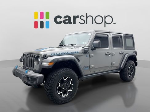 Used 2022 Jeep Wrangler Unlimited Rubicon 4xe AWD/4WD image 1