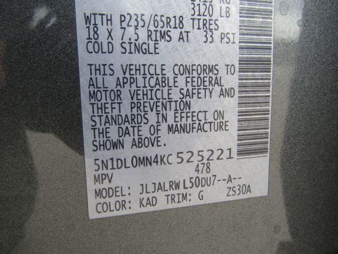 Used 2019 INFINITI QX60 Luxe image 30