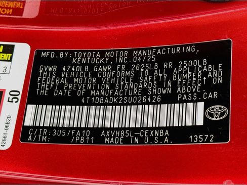 Certified 2025 Toyota Camry LE w/ Convenience Package AWD/4WD image 32