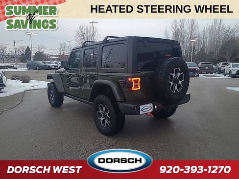 Used 2023 Jeep Wrangler Unlimited Rubicon w/ LED Lighting Group AWD/4WD image 3