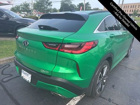 Certified 2022 INFINITI QX55 Luxe w/ Cargo Package image 3