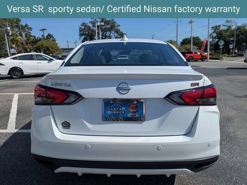 Certified 2025 Nissan Versa SR w/ Trunk Package FWD image 5
