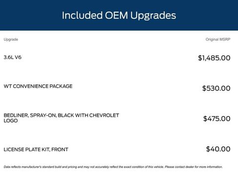 Used 2022 Chevrolet Colorado W/T w/ WT Convenience Package RWD image 11