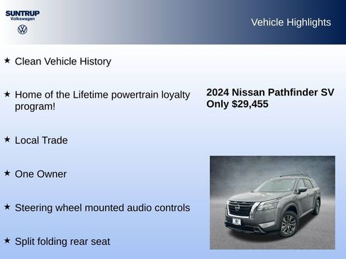 Used 2024 Nissan Pathfinder SV image 8