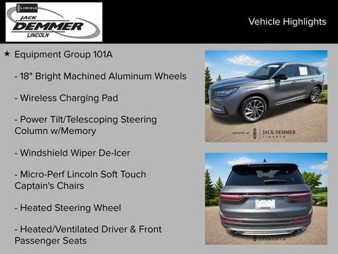 Used 2024 Lincoln Corsair AWD w/ Equipment Group 101A image 24