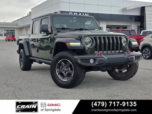 Used 2023 Jeep Gladiator Rubicon w/ LED Lighting Group AWD/4WD image 1