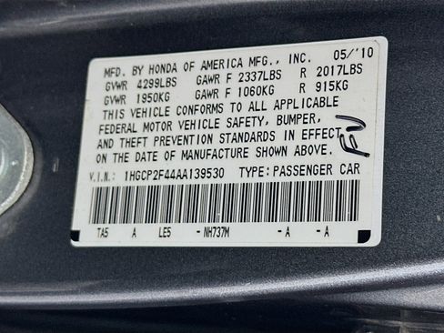 Used 2010 Honda Accord LX-P image 12