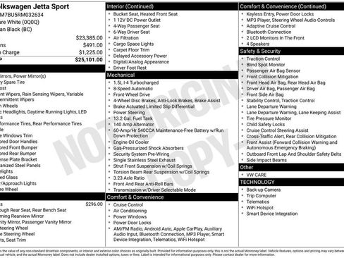 Used 2024 Volkswagen Jetta Sport image 17