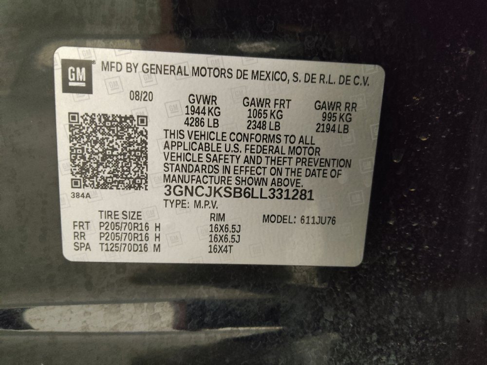 Used 2020 Chevrolet Trax LS w/ Tint and Cruise Package FWD image 33