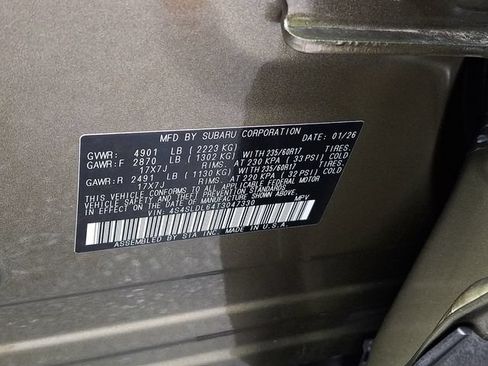 Certified 2026 Subaru Forester Wilderness AWD/4WD image 56
