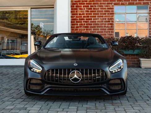 Used 2021 Mercedes-Benz AMG GT Roadster w/ AMG Stealth Edition image 2