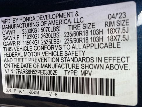 Certified 2023 Honda CR-V Sport image 39