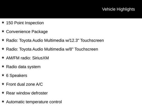 Used 2025 Toyota Camry SE w/ Convenience Package FWD image 2