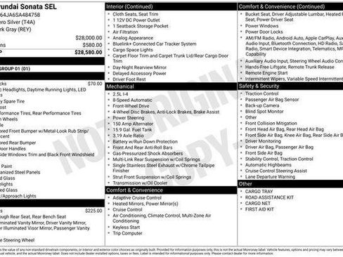 New 2025 Hyundai Sonata SEL image 4