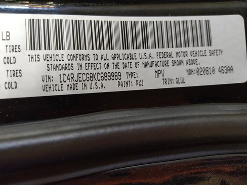 Used 2019 Jeep Grand Cherokee Overland RWD image 33