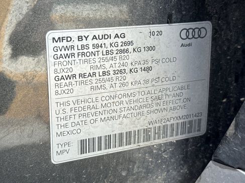 Used 2021 Audi Q5 e Prestige w/ Prestige Package image 52