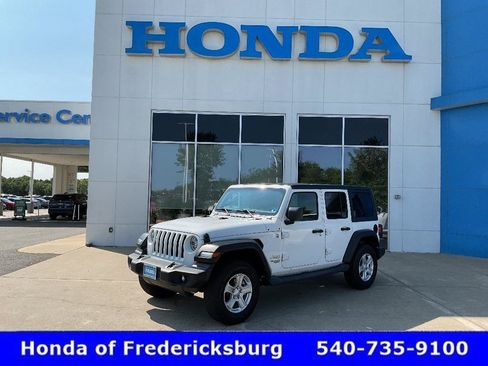 Used 2020 Jeep Wrangler Unlimited Sport S AWD/4WD image 1