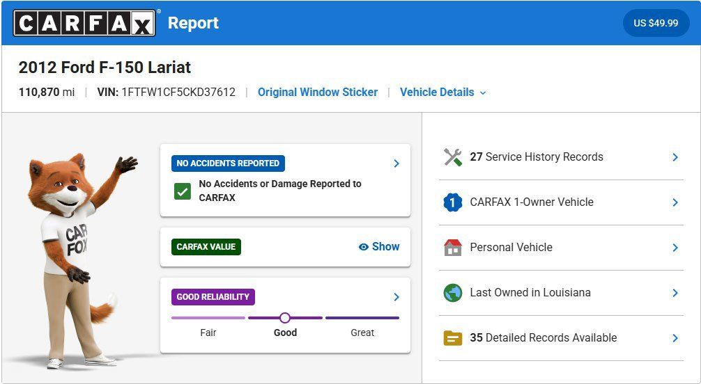 Used 2012 Ford F150 Lariat w/ Lariat Plus Pkg RWD image 9