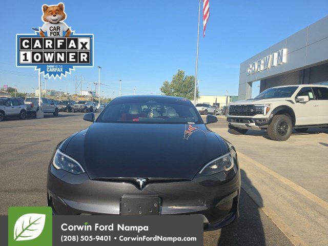 Used 2023 Tesla Model S Plaid AWD/4WD image 2