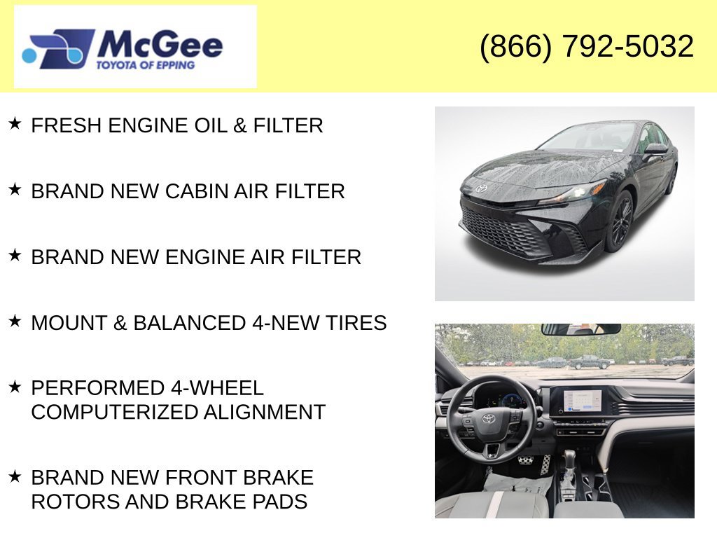 Certified 2025 Toyota Camry SE FWD image 4