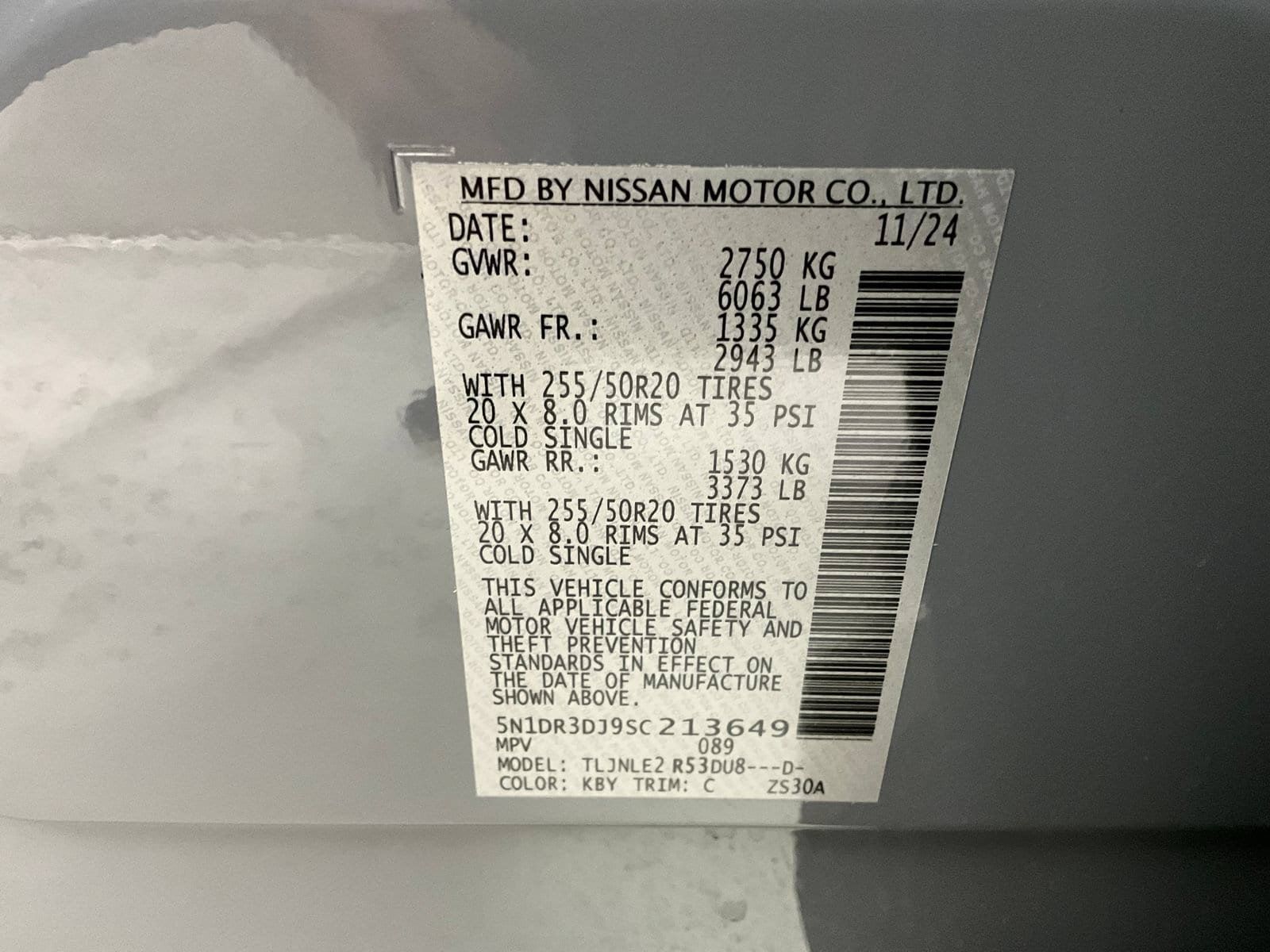 Used 2025 Nissan Pathfinder Platinum w/ Cargo Package AWD/4WD image 32