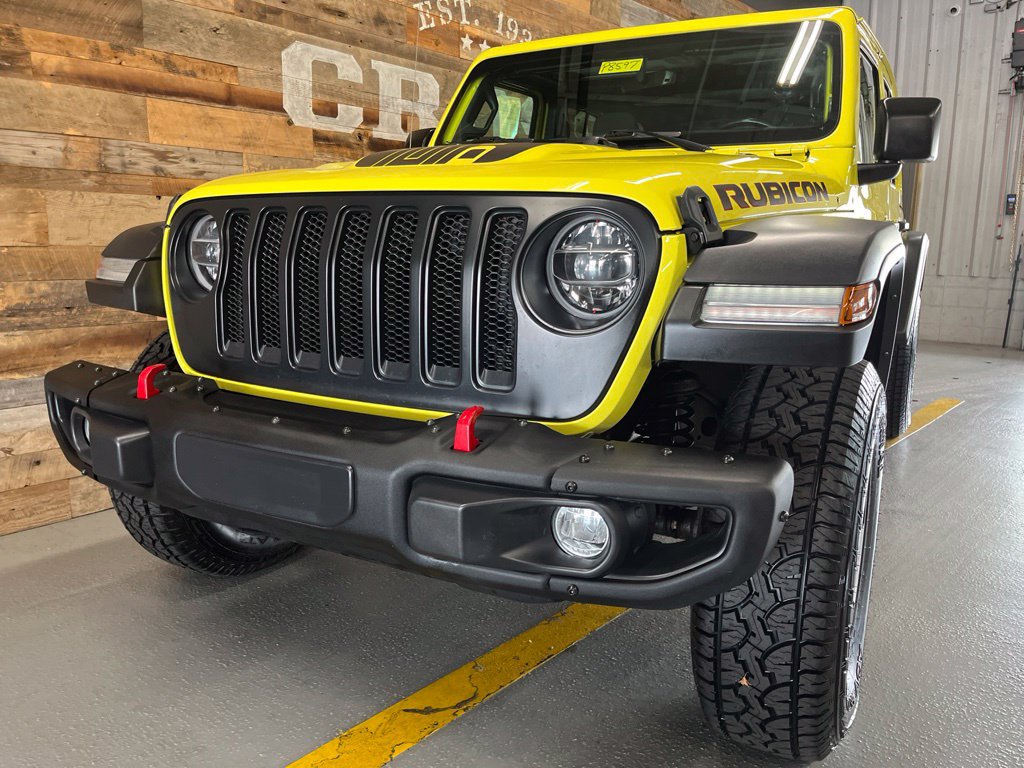Used 2022 Jeep Wrangler Unlimited Rubicon w/ Steel Bumper Group AWD/4WD image 8